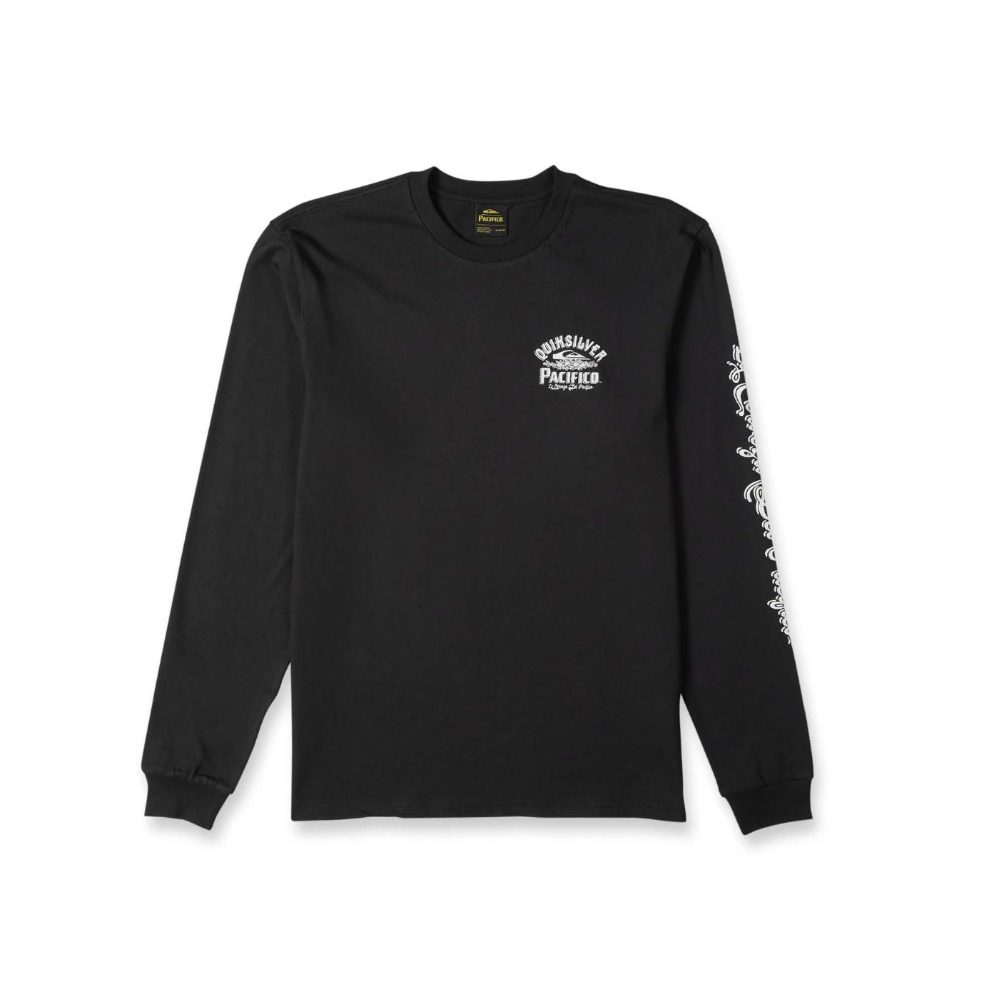 Pacifico | Quiksilver Long Sleeve Signage T-Shirt Black